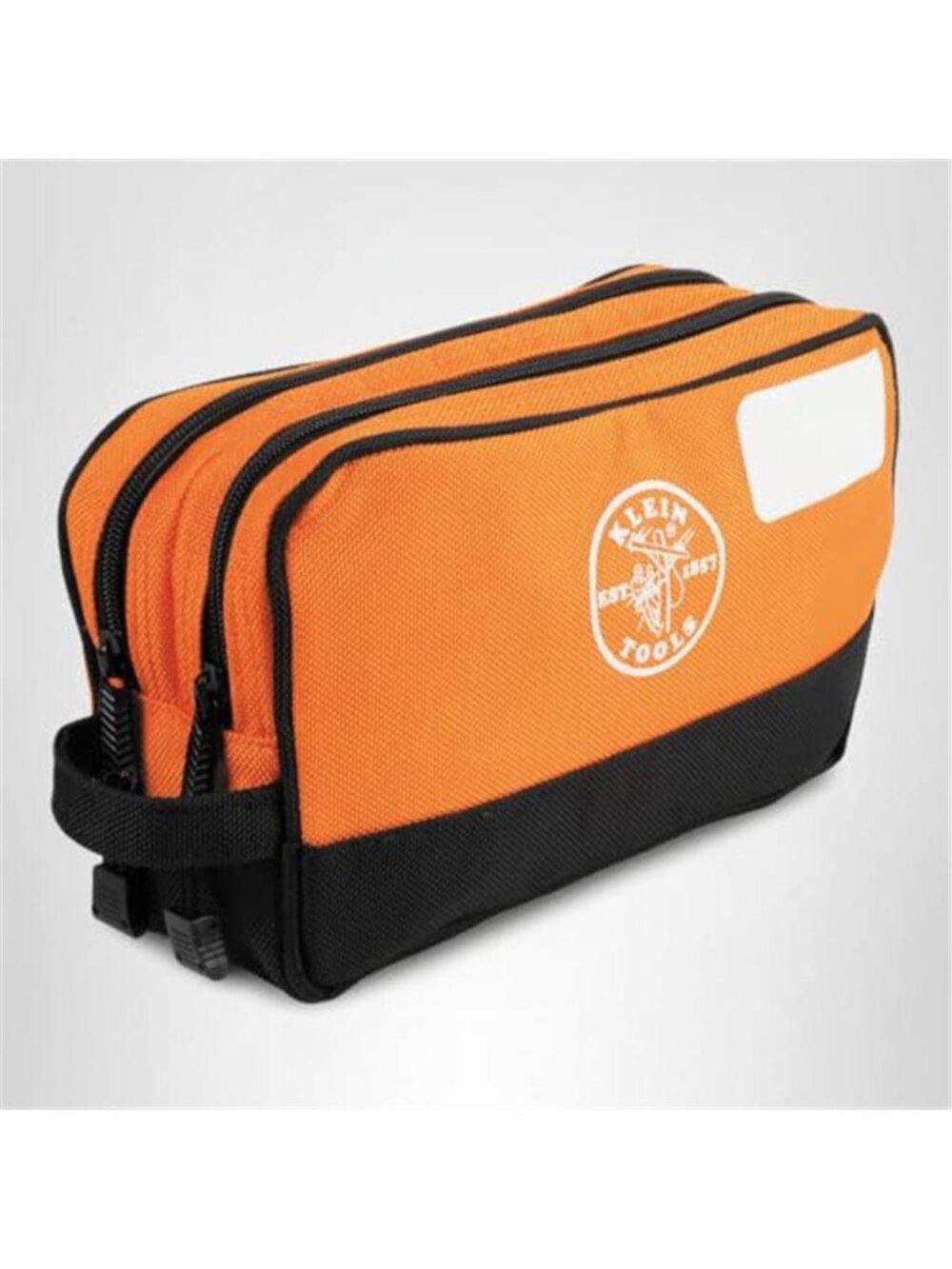Tool Pouch Dual Compartment Heavy Duty Tool Bag Organizer Zipper Pouch 10x6